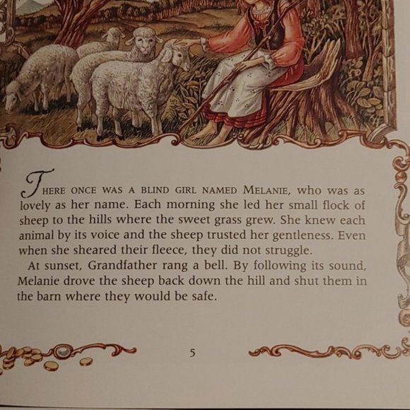 3/$13 MELANIE children book about blind girl by Carol Carrick book - Picture 8 of 8